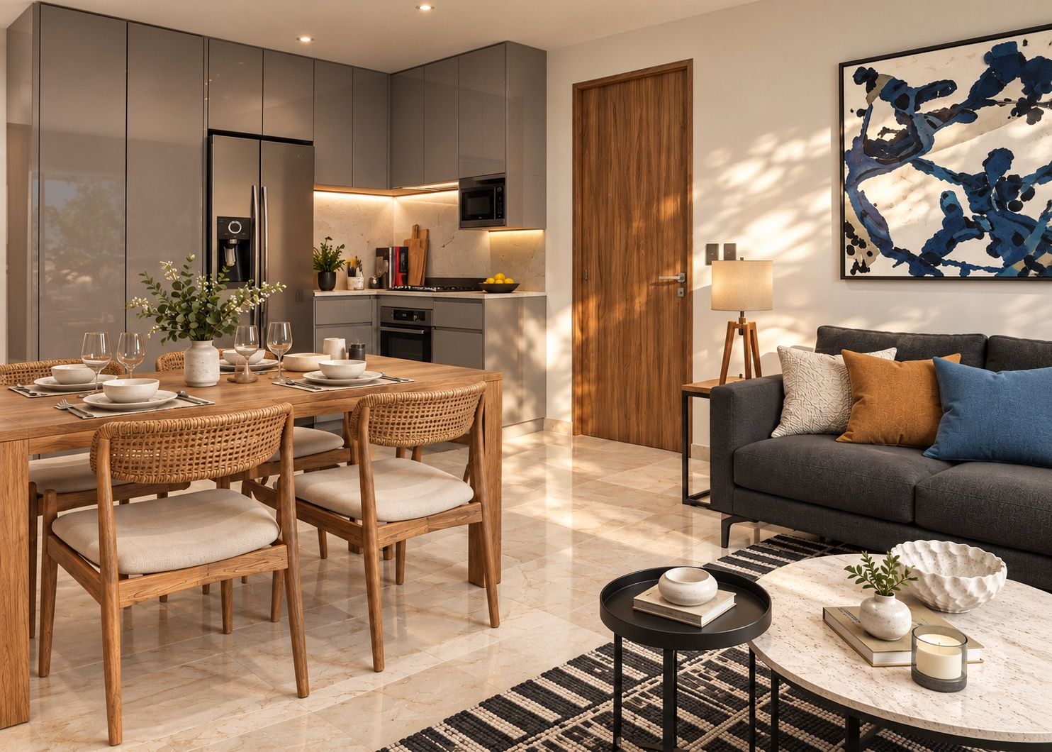 Cocina y comedor