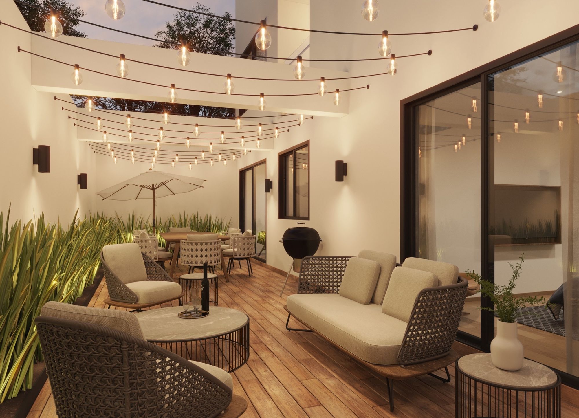 Garden house · terraza privada