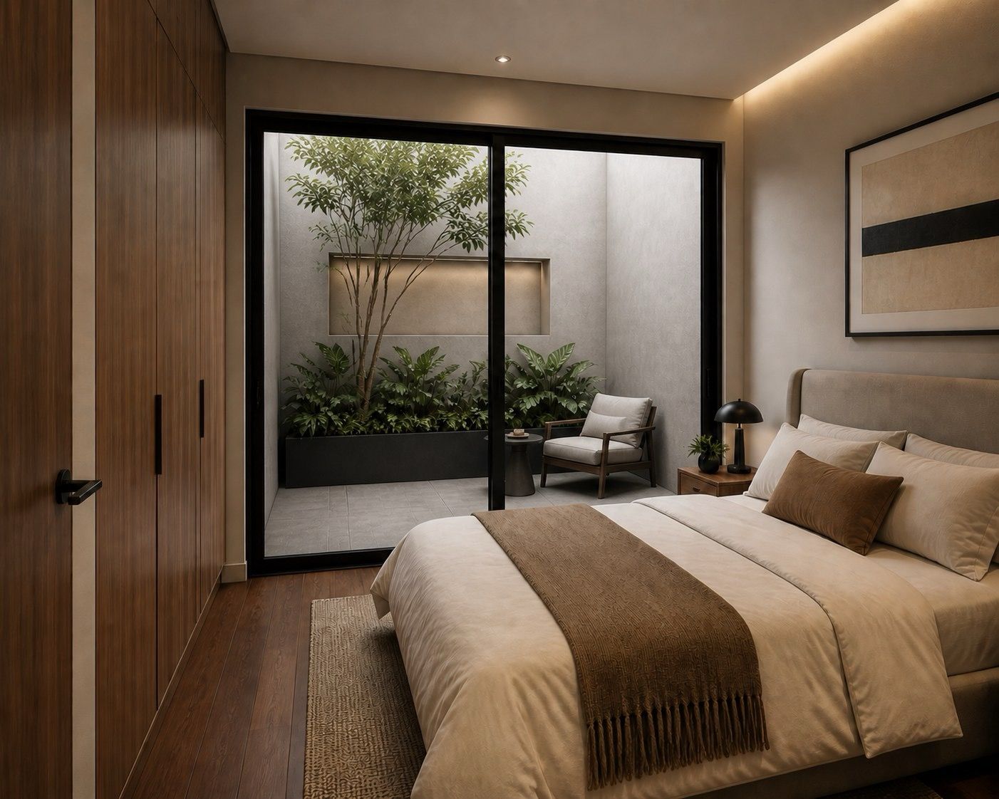 Garden house · recámara