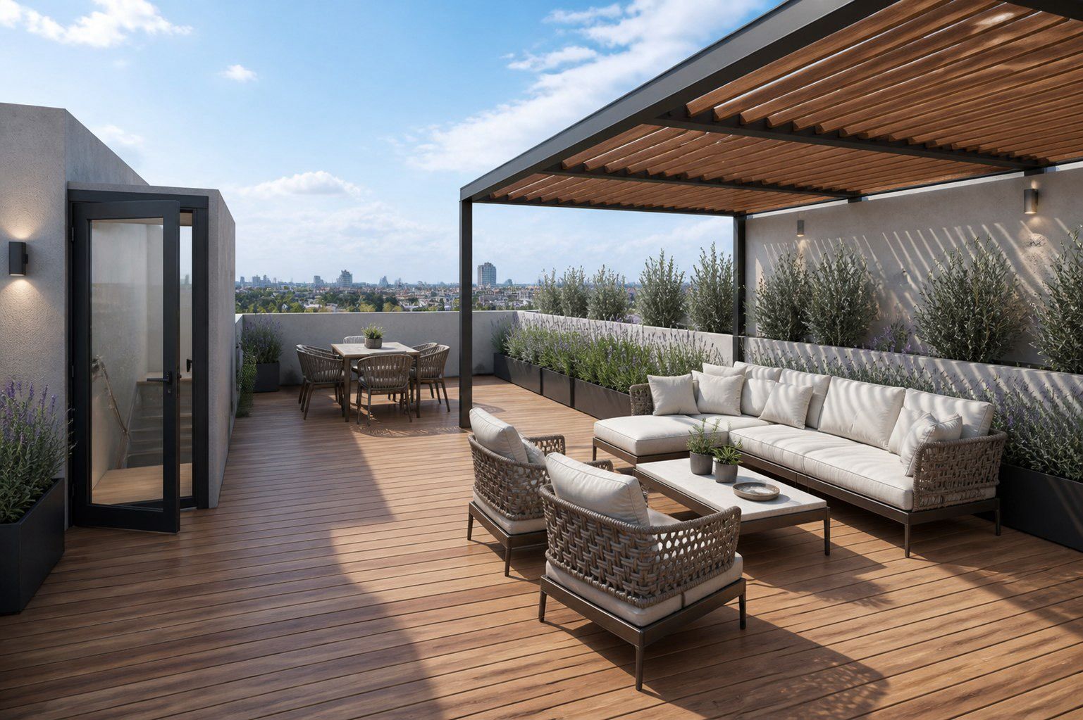 Roof garden privado