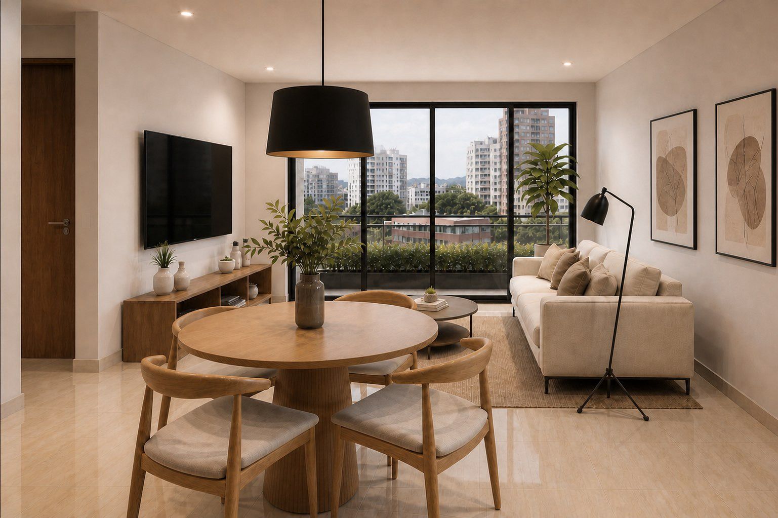 Sala y comedor