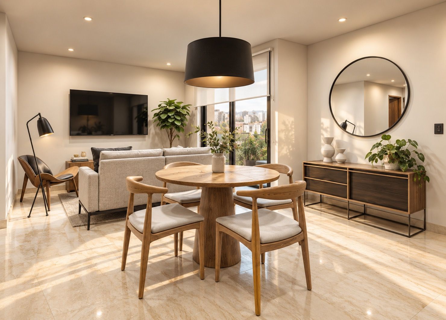 Sala y comedor